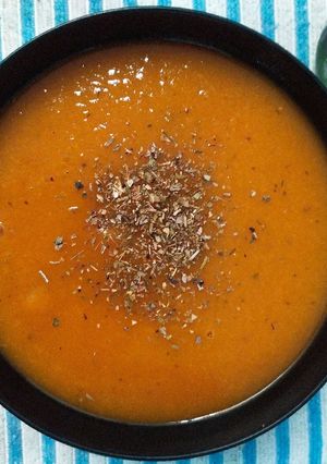 Foto resep Pumpkin Soup (Sup Labu Kuning)