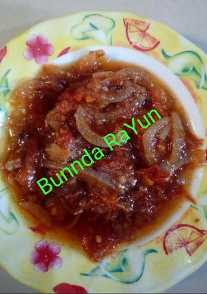 Foto resep Sambal Tomat iris bawang bombay ala Bunnda RaYun