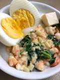 Bubur Gasol Santan Udang dan Telur (MPASI 6+ Mo)