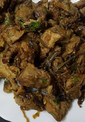 A picture of Pork fry.