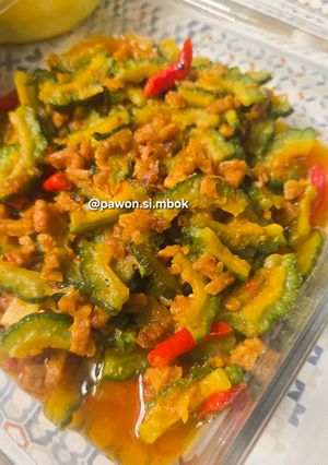 Foto resep Tumis Pare Tempe Masakan Rumahan ala @pawon.si.mbok