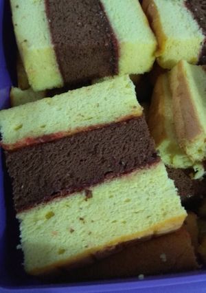Foto resep Lapis surabaya kw 3
