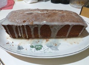 Una foto de Budín de Limón c/Harina integral y Azúcar mascabado