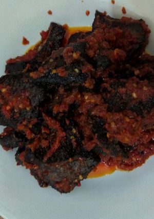 Foto resep Sambal hati sapi