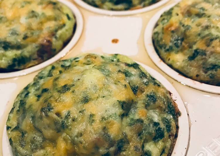 Recipe of Yummy Green Eggs & Ham Breakfast Muffins