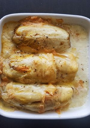 Une photo de Gratin d'endives au munster