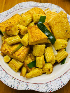 醬燒豆腐時蔬-簡易家常菜 的食譜成品照片