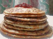 Una foto de panqueques de chia