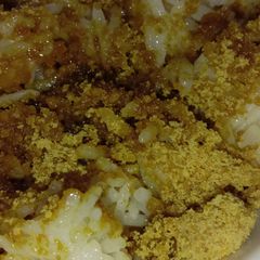 A picture of Jaggery powder Rice.