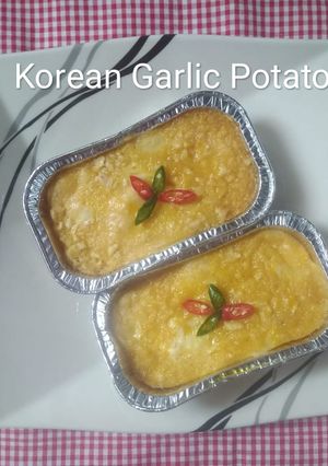 Foto resep Korean Garlic Potato