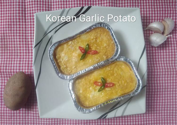 Korean Garlic Potato