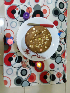 A picture of Jaggery cake.