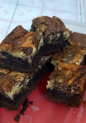 Foto resep Cheesecake Brownies Simpel anti gagal