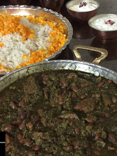 عکسی از دستور قرمه سبزی