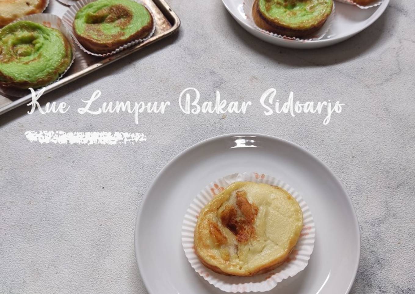 Kue Lumpur Bakar Sidoarjo