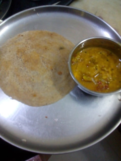 இரவு உணவு கோதுமை தோசை சாம்பார் செய்முறை முக்கிய புகைப்படம்