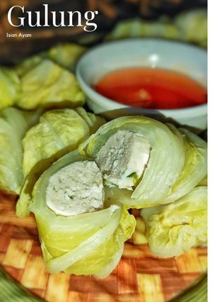 Foto resep Sawi Gulung (Isian Ayam)