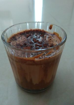 A picture of Creamy cold coffee.
