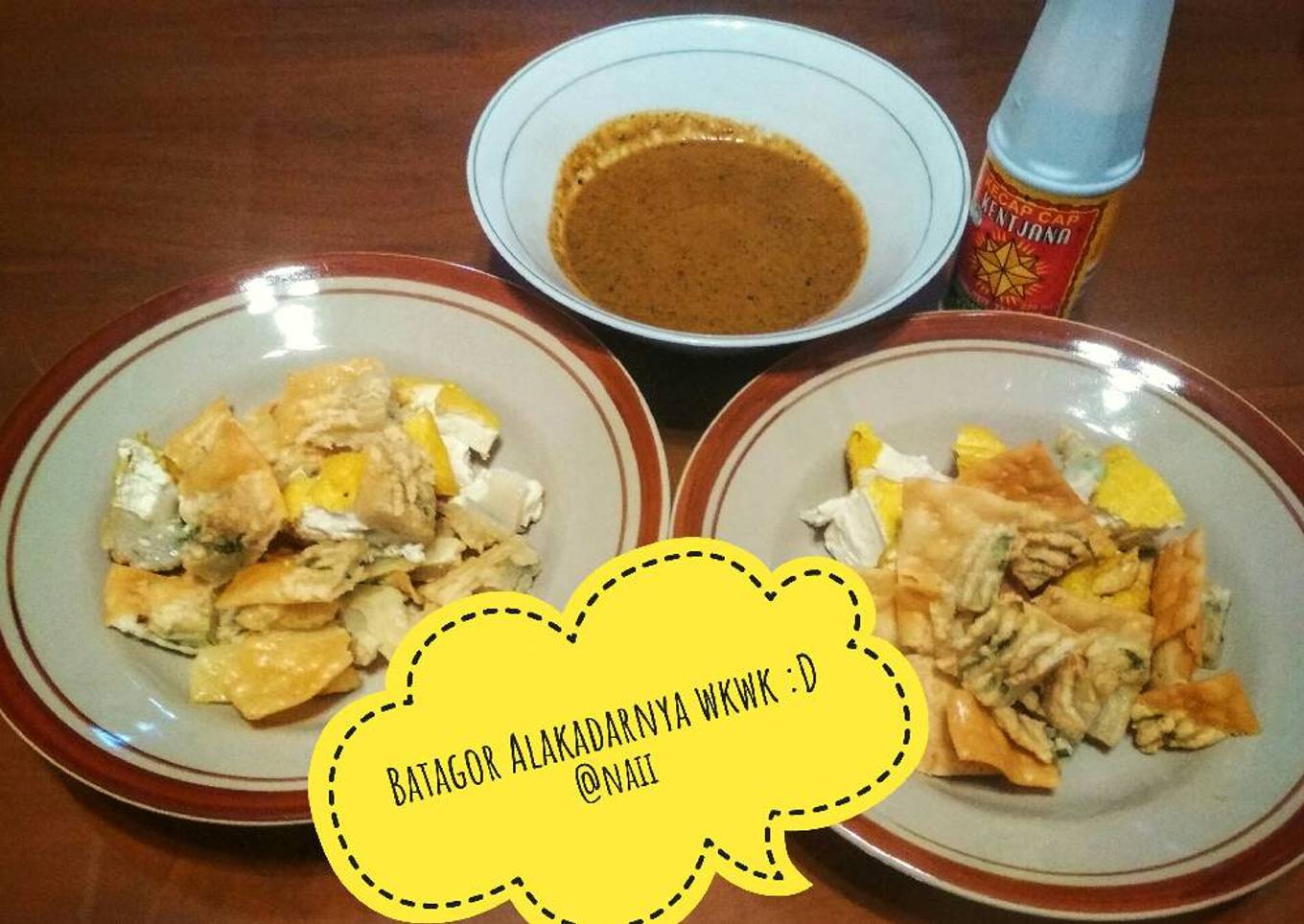 Batagor alakadarnya 😄😄