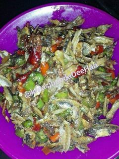 Foto resep Ikan teri goreng rawit