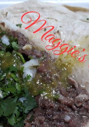 Una foto de Tacos de cabeza de res