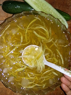 Foto resep Es Mentimun Or Es Timun Selasih Syrup Jeruk