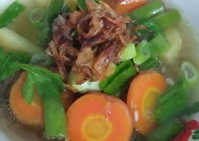 78.Sayur sop balungan