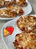 Mini Chicken “Pizzas”