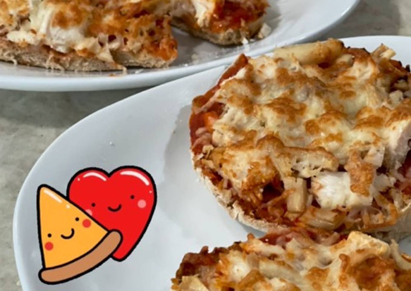 Mini Chicken “Pizzas”