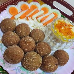 A picture of Oats Falafel.