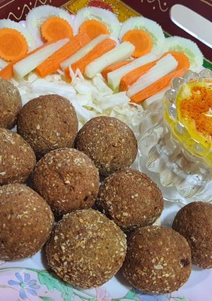 A picture of Oats Falafel.