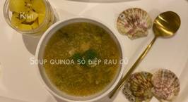 Hình ảnh món Soup quinoa sò điệp rau củ - ăn dặm