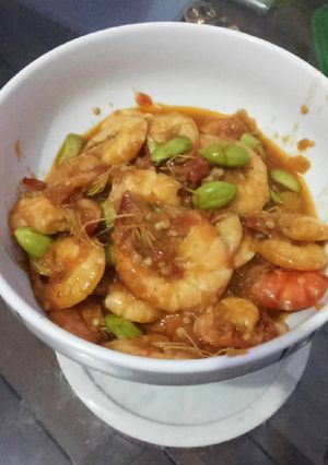 Foto resep Sambal udang pete praktis