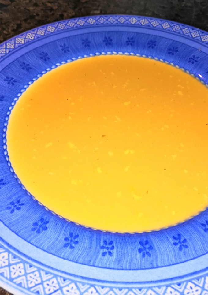 Una foto de Caldo de puchero