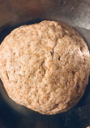 Una foto de Masa de aceite con harina integral