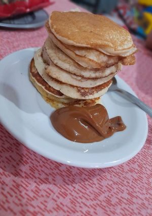 Una foto de Mini panqueques 🥞 de Avena y Banana