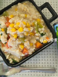 營養雞肉燕麥粥 的食譜成品照片