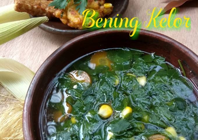 Resep Sayur Bening Daun Kelor Oleh Pawon Kenes Cookpad