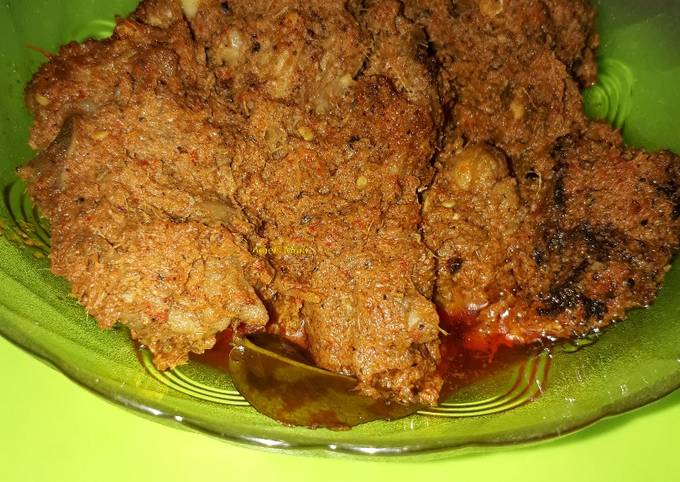 Rendang daging kambing