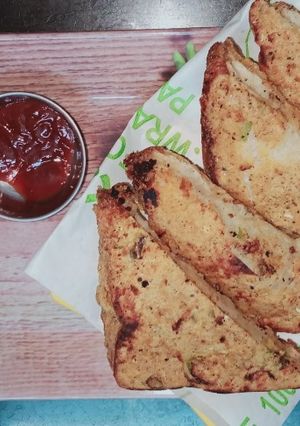शैलो फ्राई ब्रेड पकौड़े (Shallow fry bread pakode recipe in hindi) रेसिपी मुख्य फोटो
