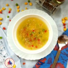 A picture of Sweet Corn Soup.