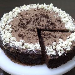 A picture of Steamed Chocolate Cake.