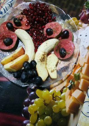 A picture of Fruits salad.