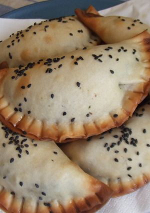 Foto principal de Empanadas de morcilla de Burgos y chorizo colorado