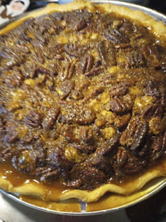 A picture of Butterscotch Pecan Pie.