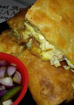 Foto resep Martabak Isi Kentang Daging Ayam