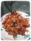 Tumis Pedas Mandai (Jerami Cempedak)