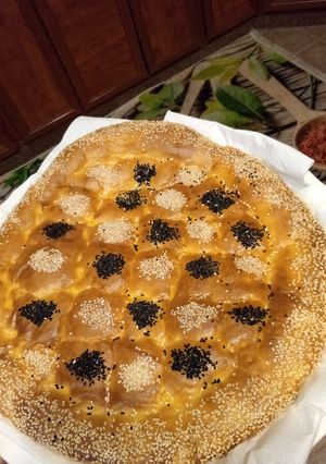 صورة لوصفة خبز رمضان