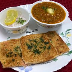 A picture of Pav Bhaji.