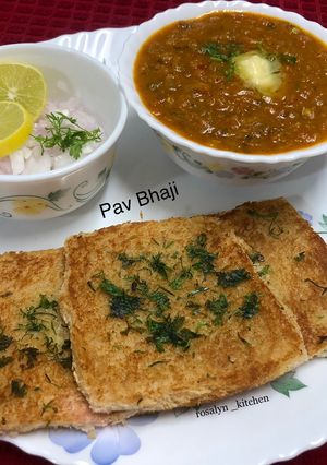 A picture of Pav Bhaji.